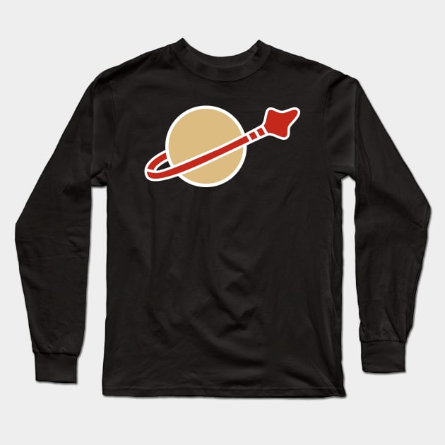 Vintage Lego space Long Sleeve T-Shirt by savecloth